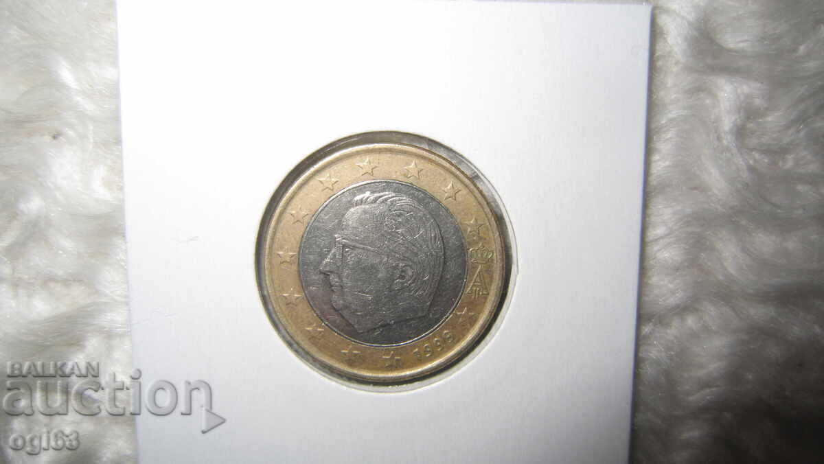 Lot de monede de 1 Euro 1999 din Belgia cu preț € 20.00 | 39.12 BGN