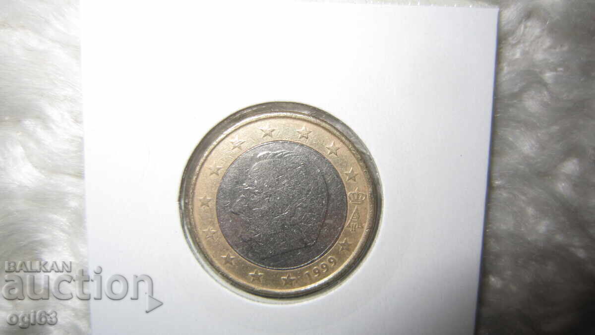 Licitație Lot de monede de 1 Euro 1999 din Belgia