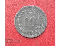 Германия-С.Рейн-Вестфалия-Хамборн-10 пфенига 1917