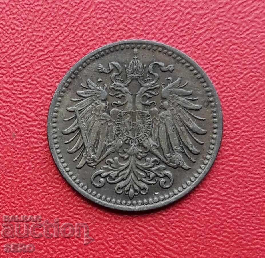 Austria-Hungary-1 Heller 1901 with price € 0.71 | 1.39 BGN