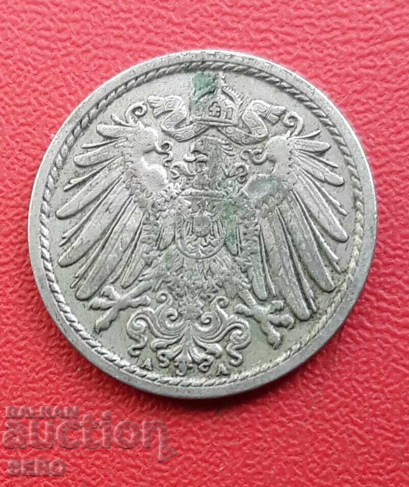 Germania-5 Pfennig 1912 A-Berlin cu preț € 0.50 | 0.98 BGN Germania-5 Pfennig 1912 A-Berlin cu preț € 0.50 | 0.98 BGN