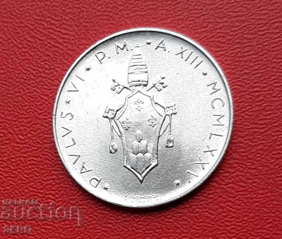 Vatican 5 lire 1975 with price € 2.01 | 3.93 BGN