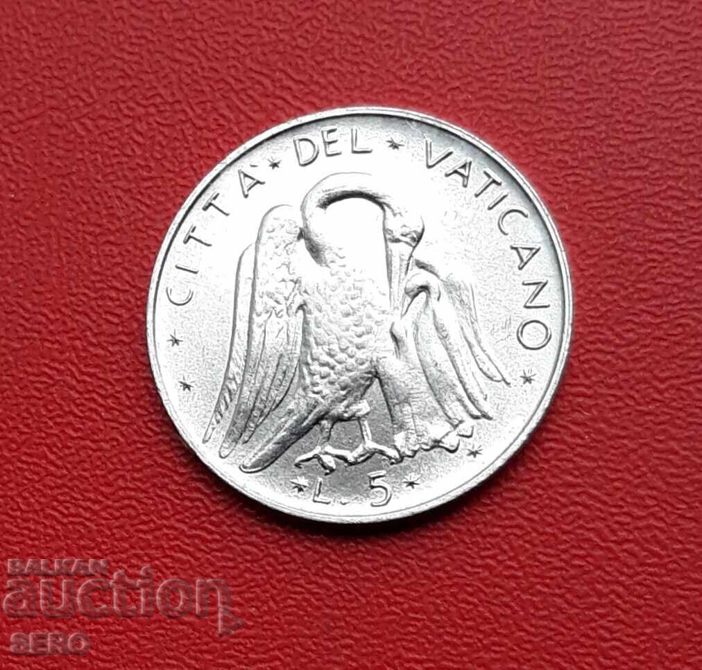 Vatican 5 lire 1975