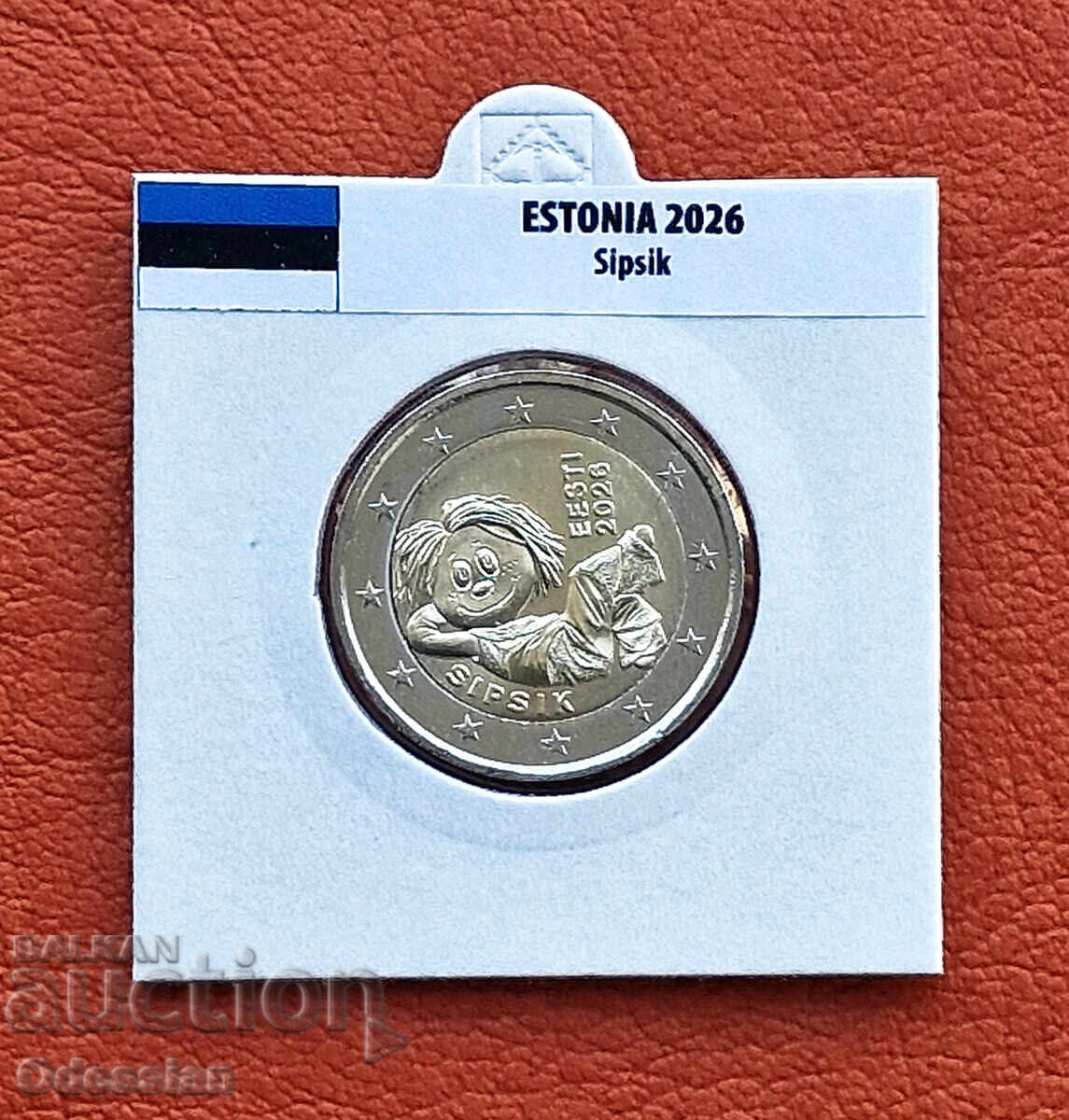 Estonia • 2 Euro • Sipsik • 2026