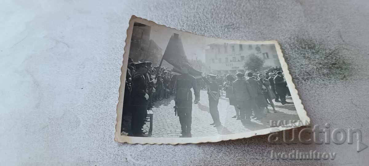 Foto Jurământ militar pe piață