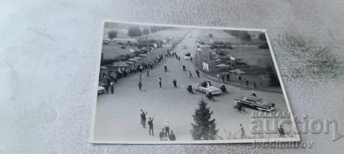 Fotografie Primirea unei delegații oficiale Fotografie Primirea unei delegații oficiale