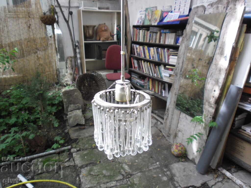 Vând candelabru cu pandantive Vând candelabru cu pandantive
