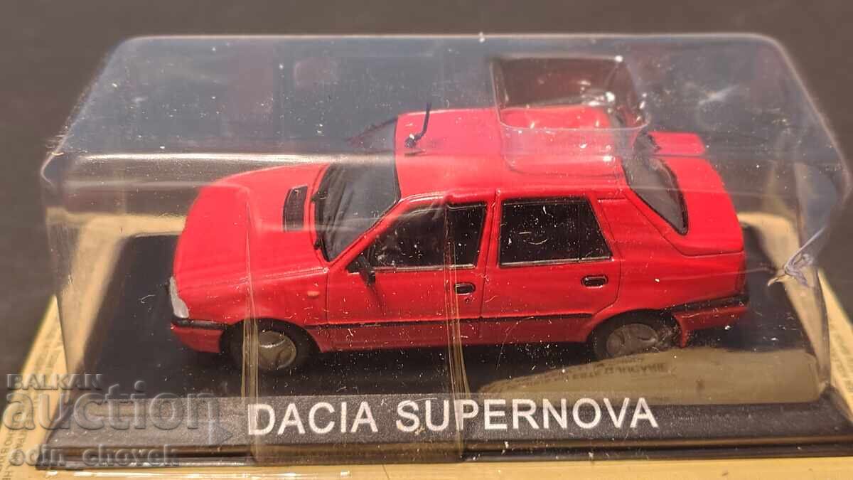 1/43 Deagostini Romania socialist Dacia SupeRNova new 1/43 Deagostini Romania socialist Dacia SupeRNova new