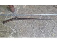 Old haiduk flintlock musket. Shishane