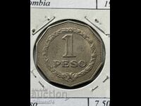 1 песо 1967 Колумбия