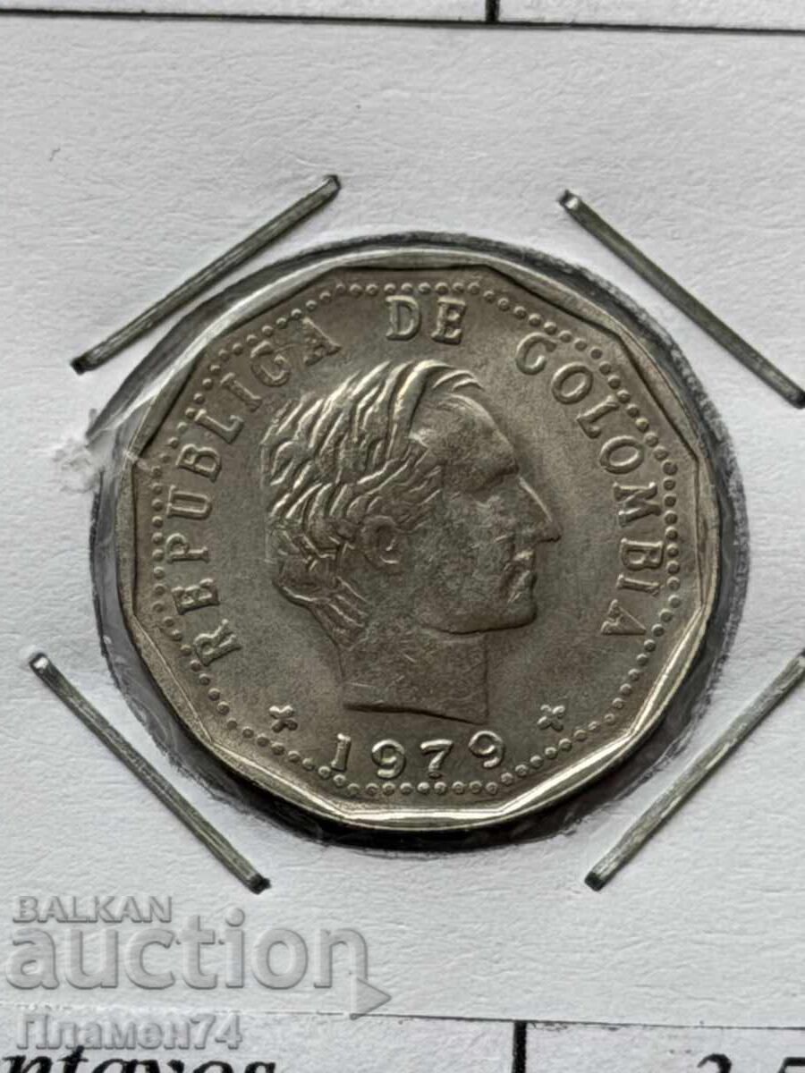 50 centavos 1979 Columbia cu preț € 2.00 | 3.91 BGN