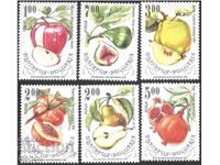 Timbre curate Flora Fructe 1993 din Bulgaria /c
