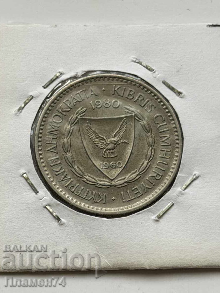 100 Mils 1980 Cyprus with price € 2.00 | 3.91 BGN 100 Mils 1980 Cyprus with price € 2.00 | 3.91 BGN