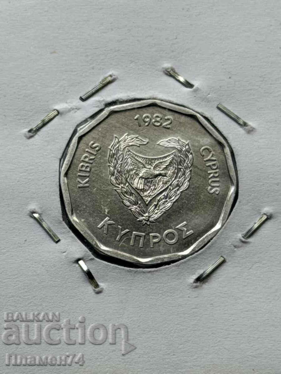 5 mils 1982 Cyprus with price € 2.00 | 3.91 BGN
