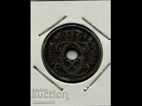 2 øre 1927 Danemarca