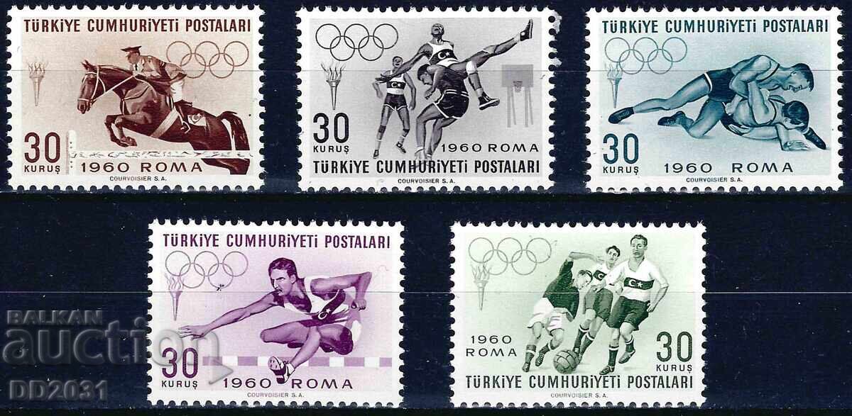 Turkey 1960 - Olympics MNH