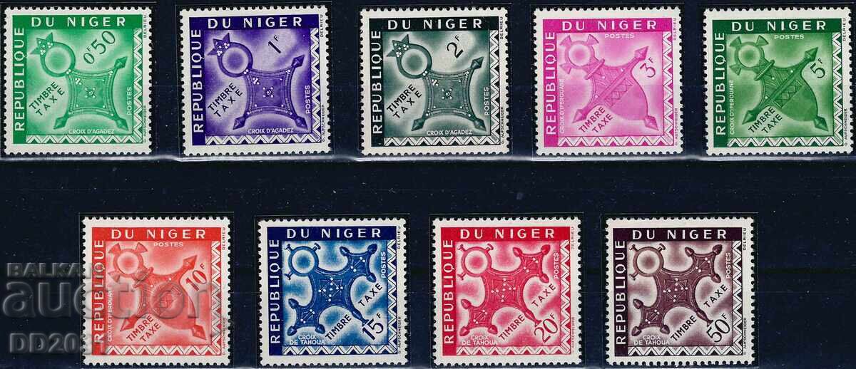 Νίγηρας 1962 - φορολογικά MNH Νίγηρας 1962 - φορολογικά MNH