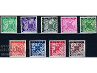 Niger 1962 - taxe poștale MNH