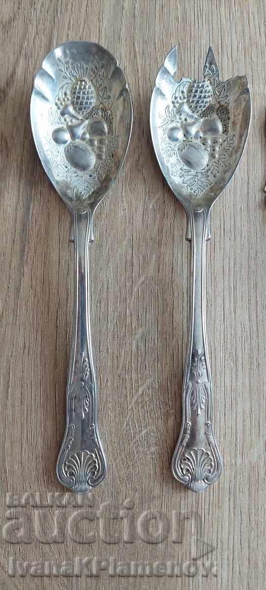 Silver-plated cutlery 4 pieces with price € 22.00 | 43.03 BGN
