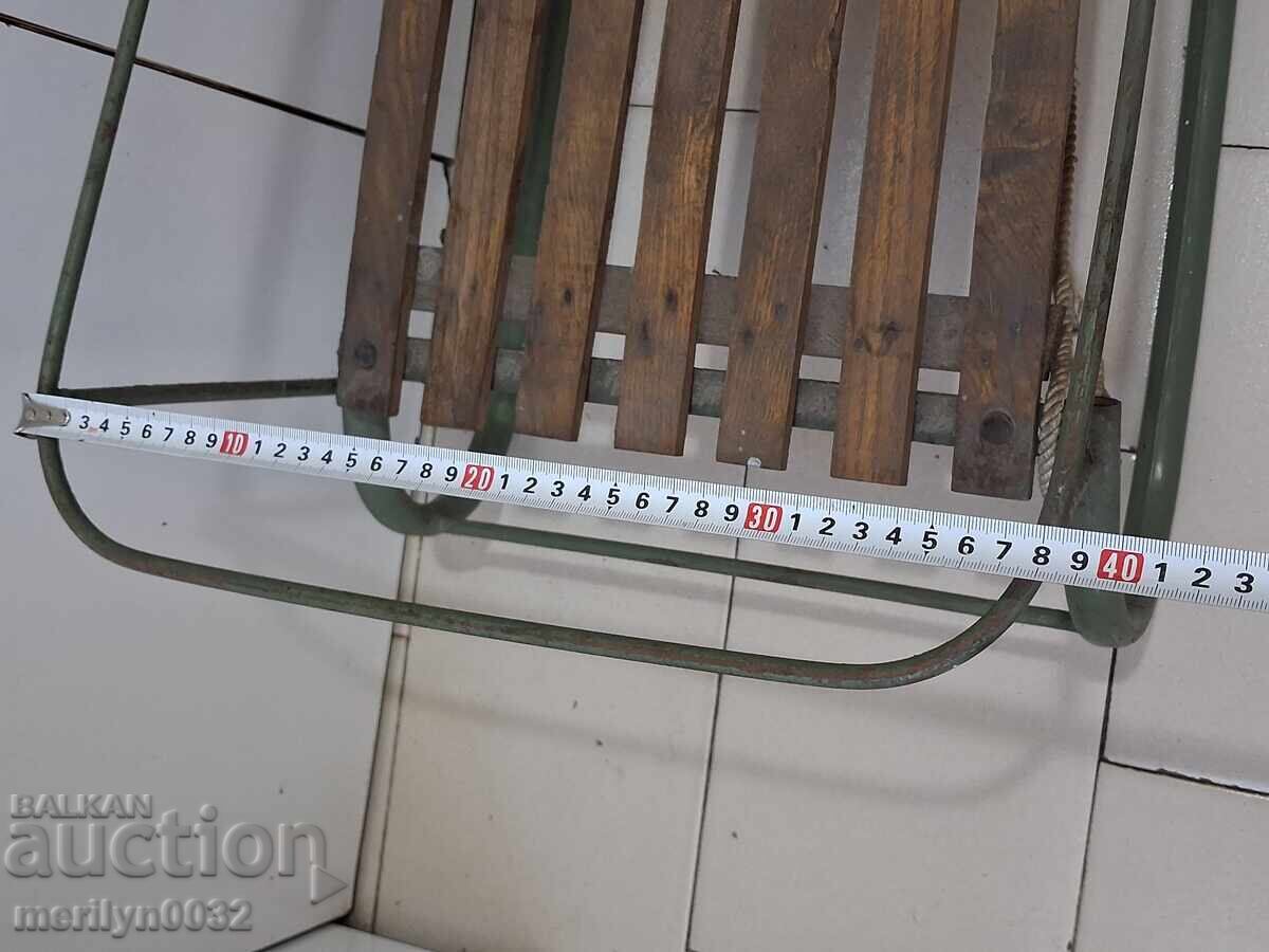 Vintage early socialism era children's sled PRB - 7