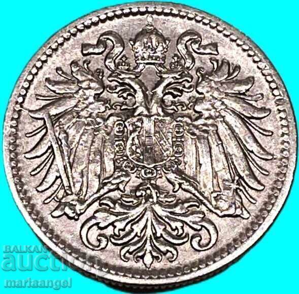 Austria 10 heller 1907 - 6