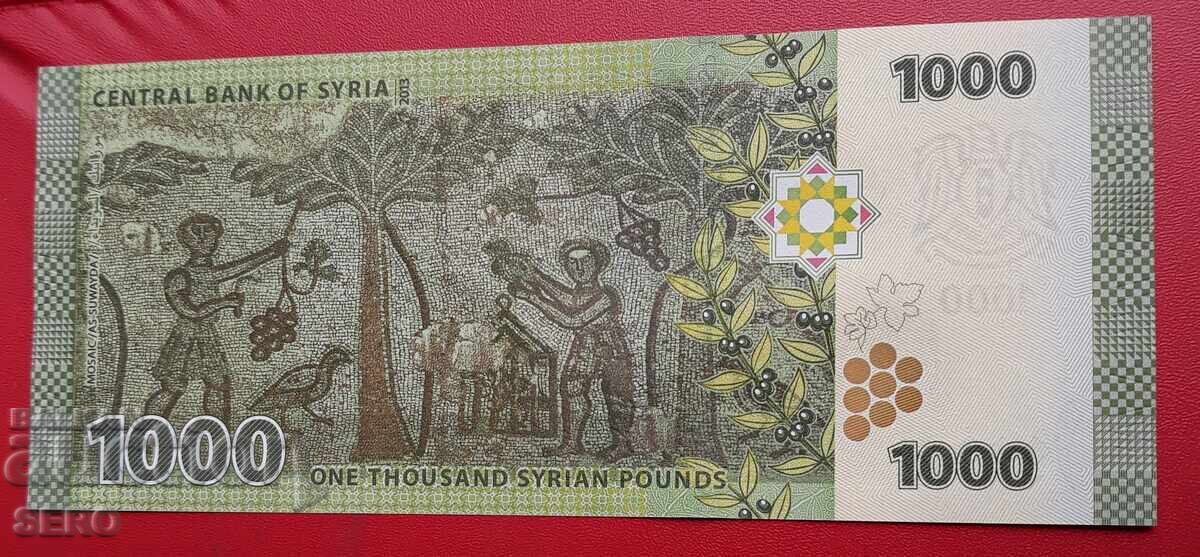 Bancnotă-Siria-1000 lire 2013 cu preț € 1.21 | 2.37 BGN