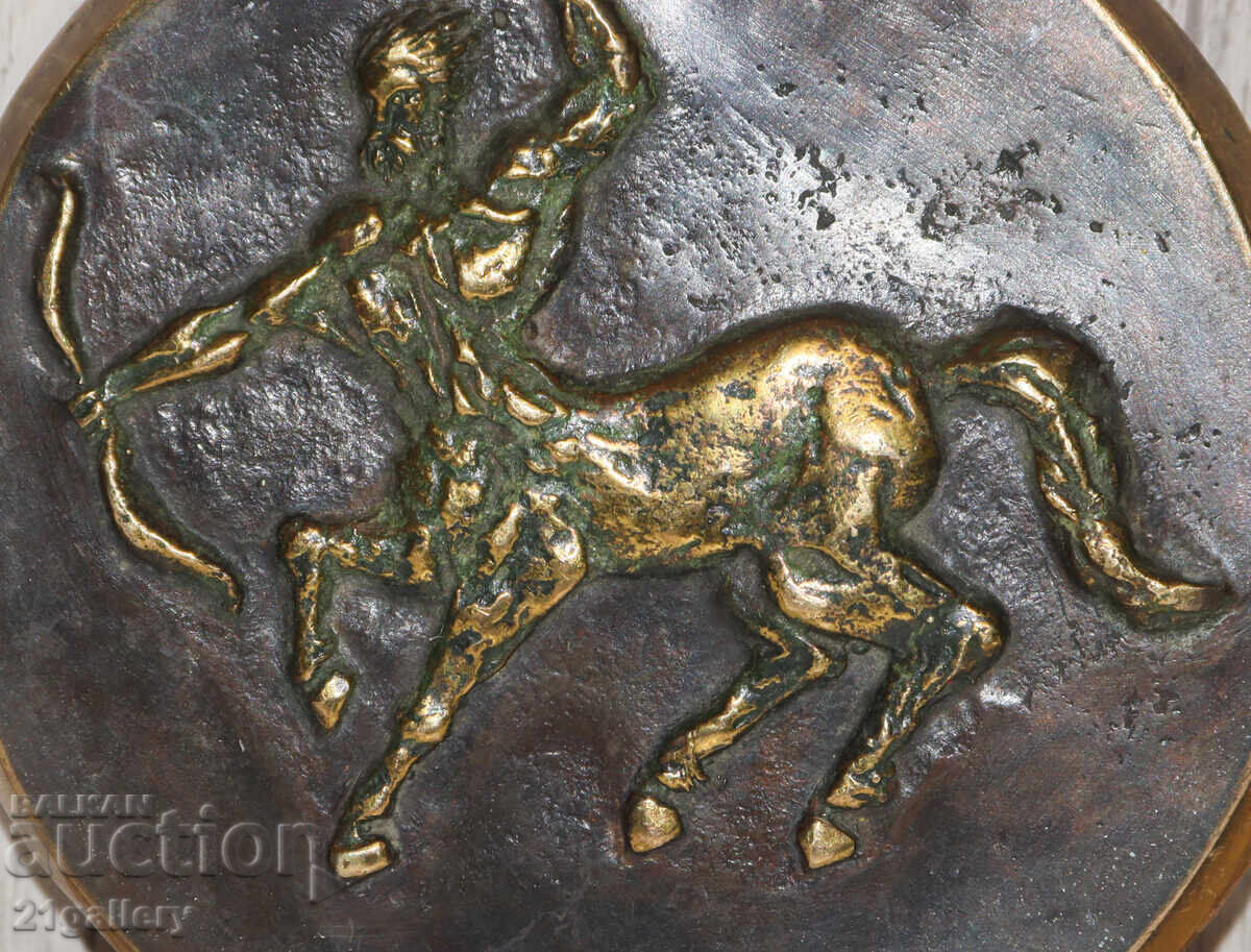 Sculptură din bronz de autor, plastică „Centaur” - 5