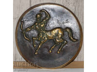 Sculptură din bronz de autor, plastică „Centaur”