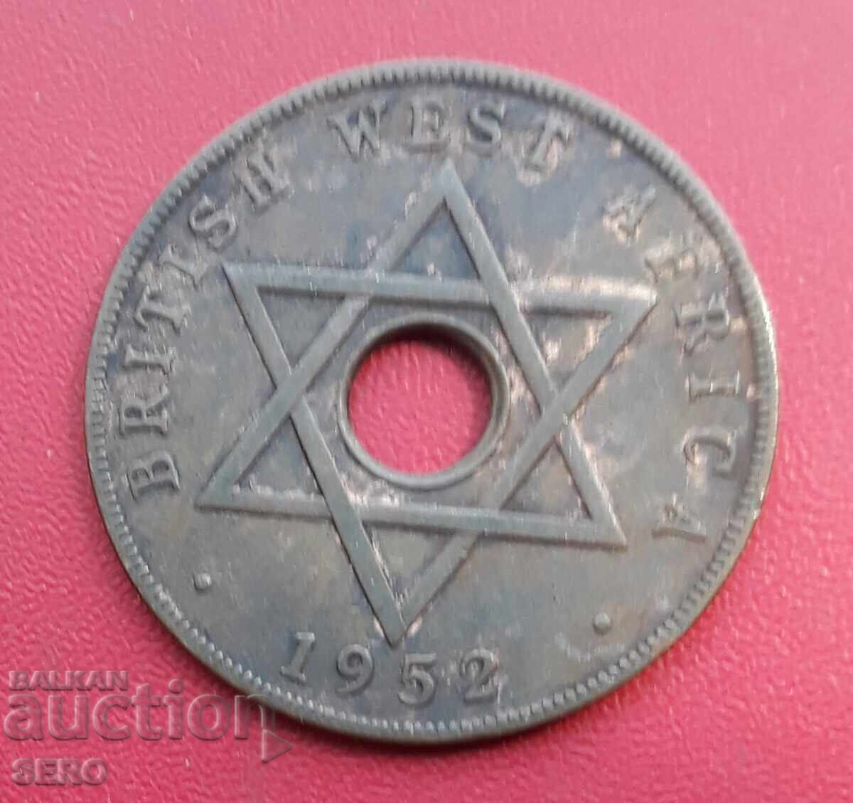 Британска Западна Африка-1 пени 1952 с цена € 2.51 | 4.91 лв.