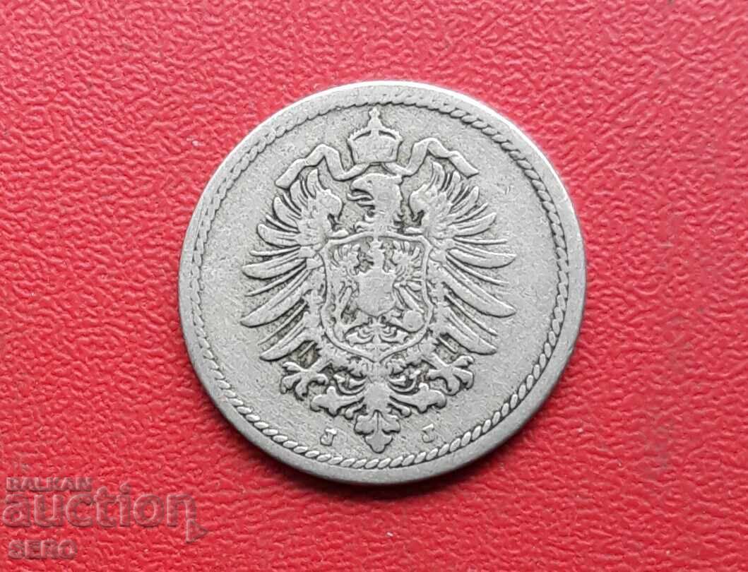 Germania - 5 pfennigi 1889 J - Hamburg cu preț € 1.00 | 1.96 BGN Germania - 5 pfennigi 1889 J - Hamburg cu preț € 1.00 | 1.96 BGN