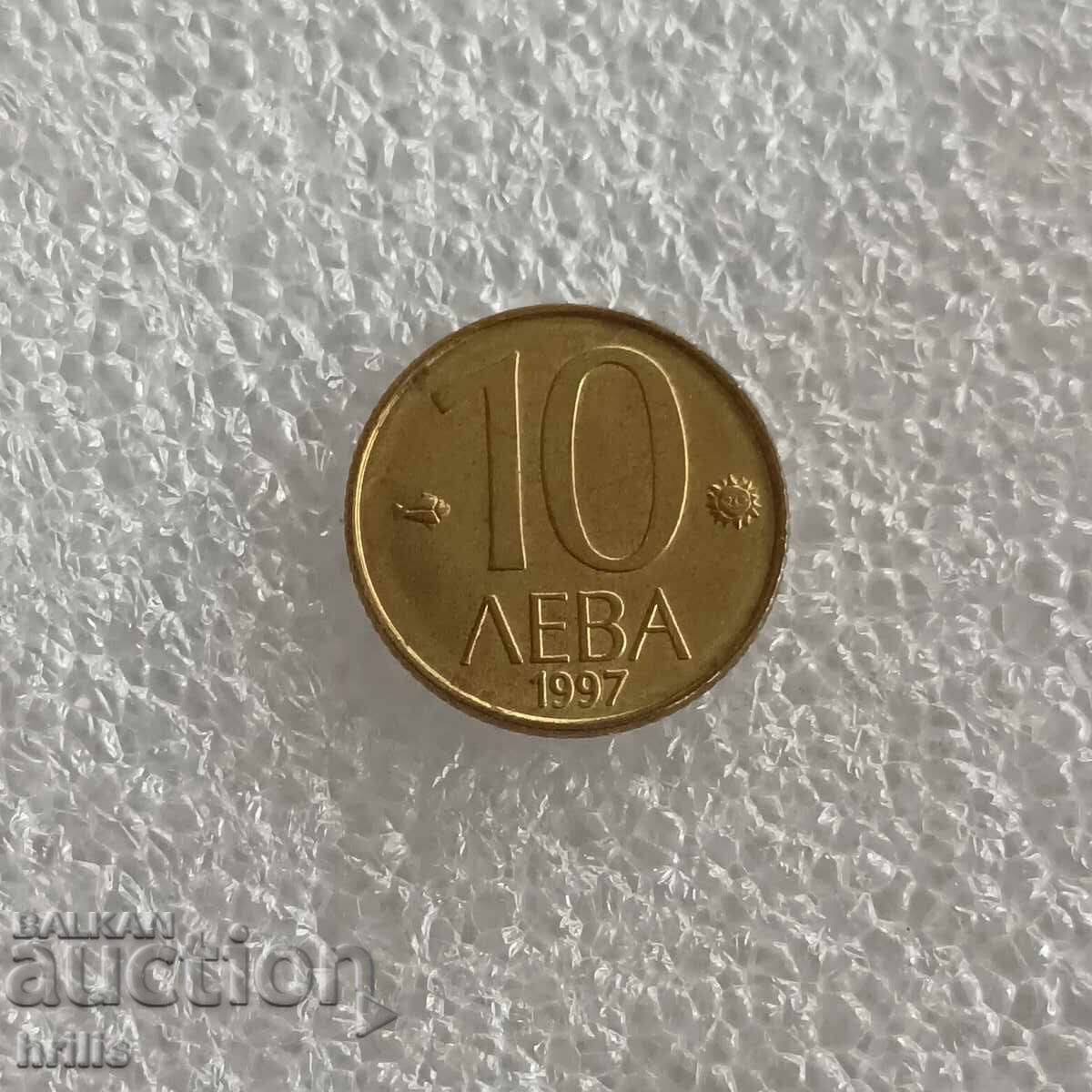 10 LEVA 1997 - 1 BUCATĂ