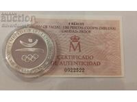 Ασημένιο 2000 Πεσέτες Ολυμπιάδα 1992 Ισπανία