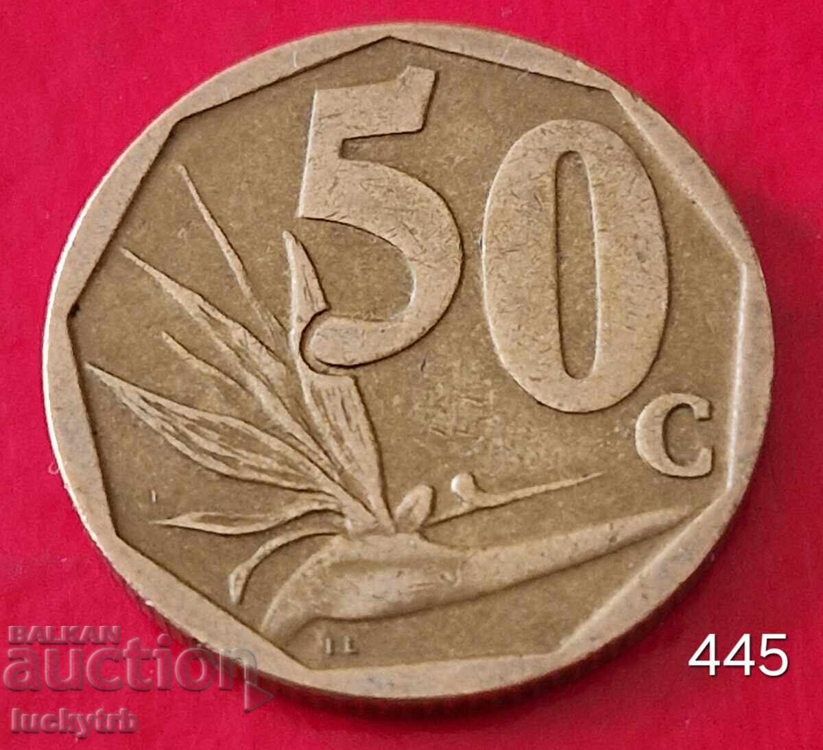 50 de cenți 2008 - Africa de Sud