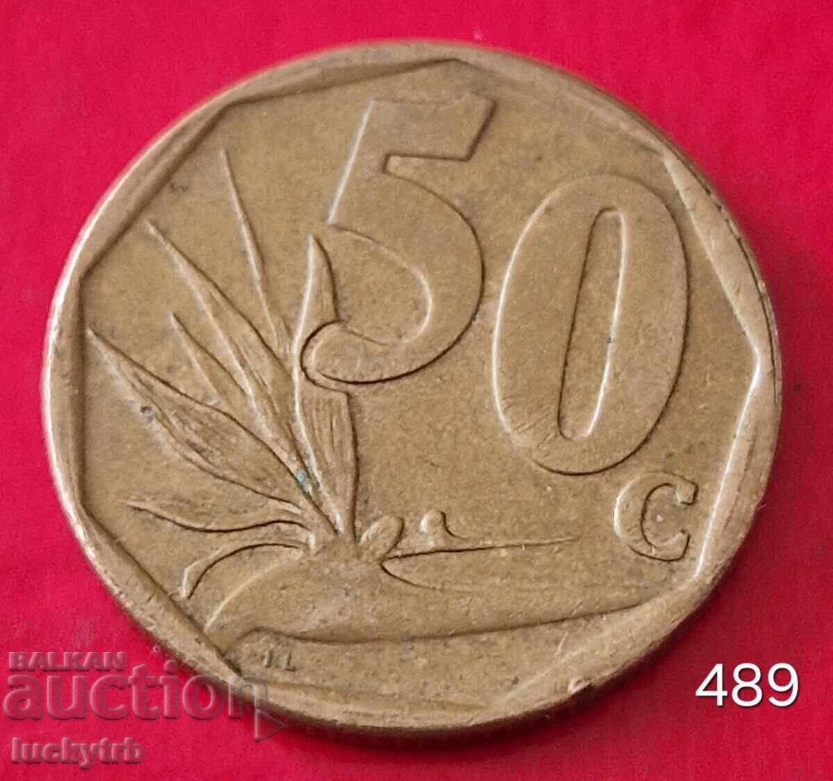 50 σεντς 2010 - Νότια Αφρική