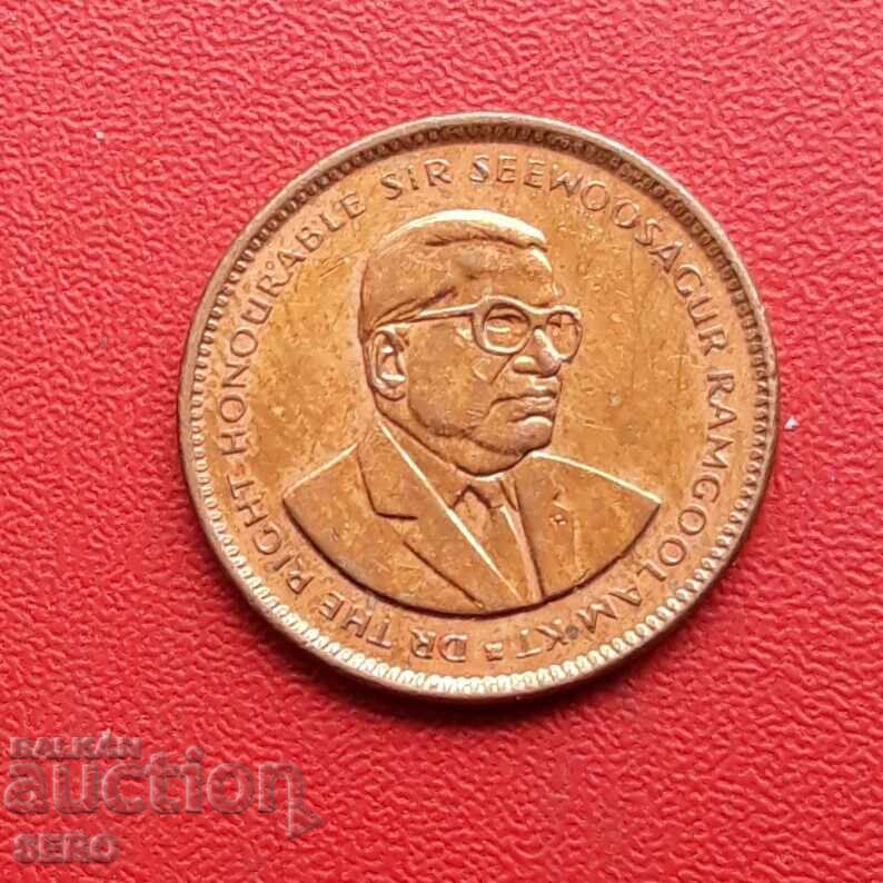 Остров Мавриций-5 цента 2017 с цена € 0.16 | 0.31 лв.