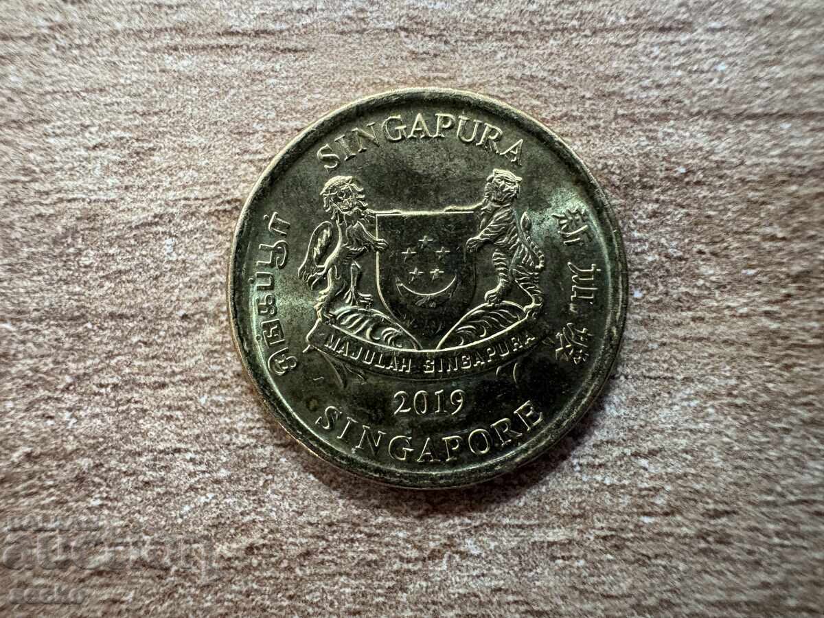 Singapore - 5 cenți (2019) cu preț € 0.15 | 0.29 BGN Singapore - 5 cenți (2019) cu preț € 0.15 | 0.29 BGN