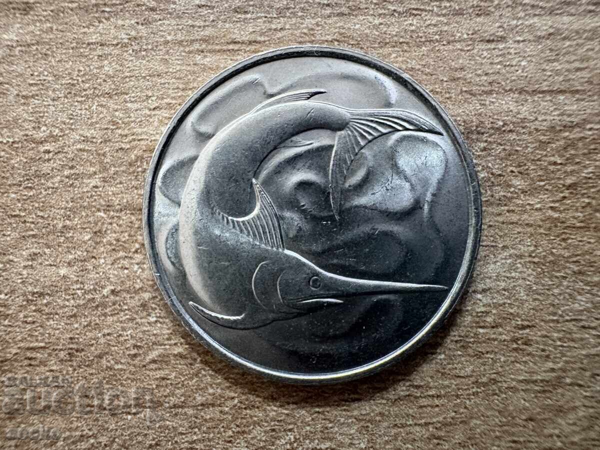 Сингапур - 20 цента (1978) с цена € 0.70 | 1.37 лв.