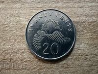 Singapore - 20 cenți (1987)