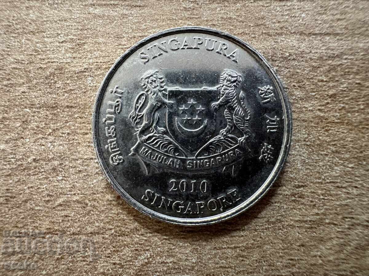 Сингапур - 20 цента (2010) с цена € 0.25 | 0.49 лв.