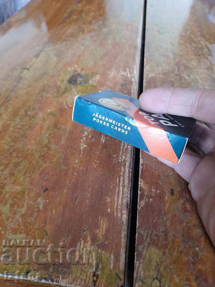Licitație Cărți de joc vechi Jagermeister