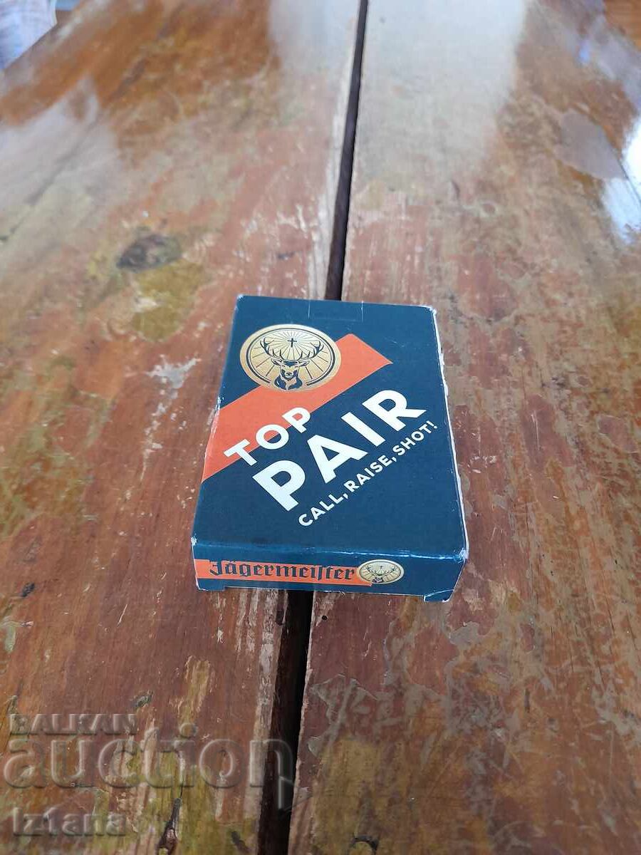 Cărți de joc vechi Jagermeister