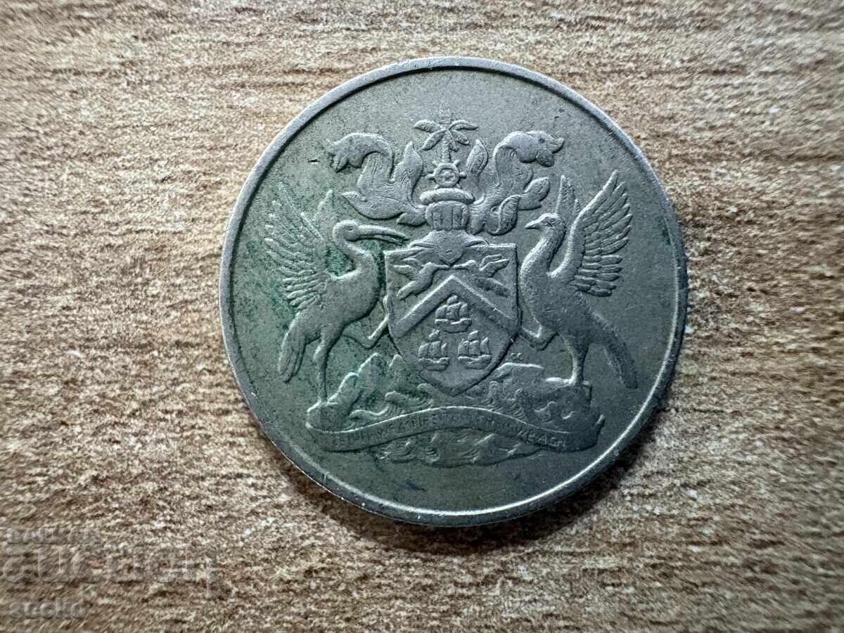 Trinidad și Tobago - 25 de cenți (1966) cu preț € 0.35 | 0.68 BGN