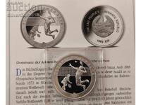 Сребро 1000 Кип Олимпиада 2008 Лаос