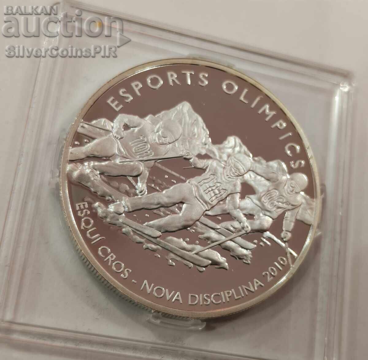 Доставка на Сребро 10 Динера Олимпиада 2010 Андора