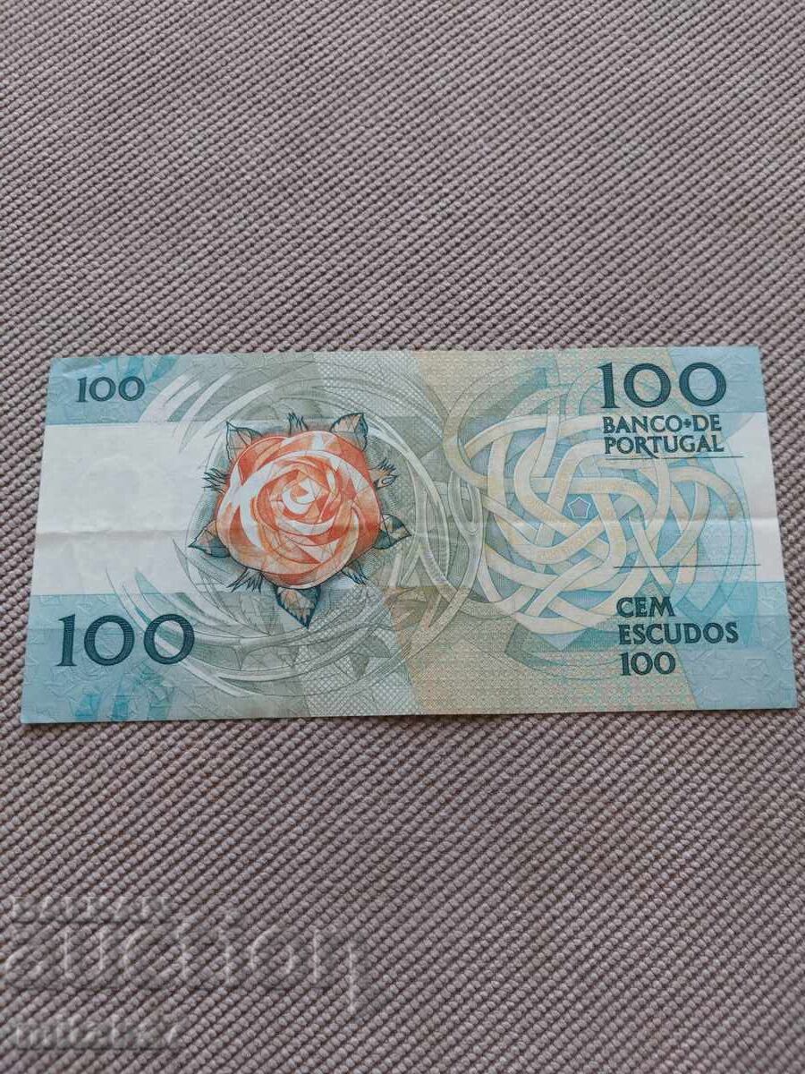 100 escudos 1987, Portugalia cu preț € 2.20 | 4.30 BGN