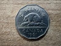 Канада - 5 цента (1961)