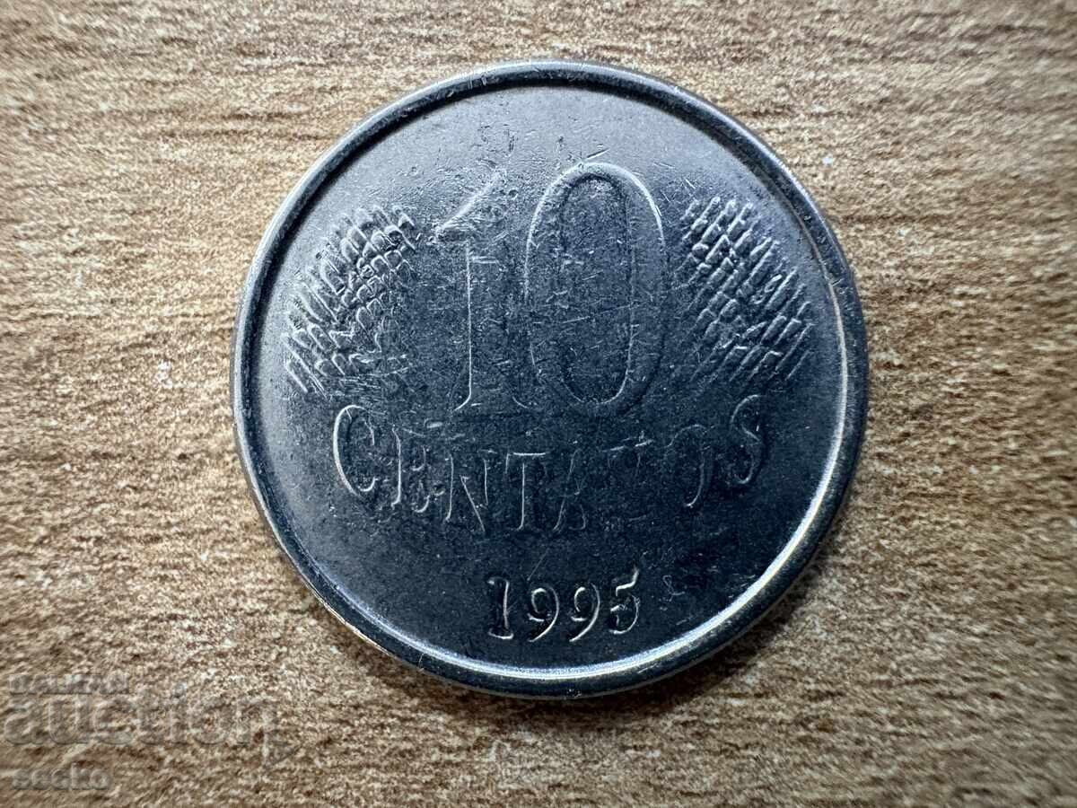 Brazilia - 10 centavos (1995)