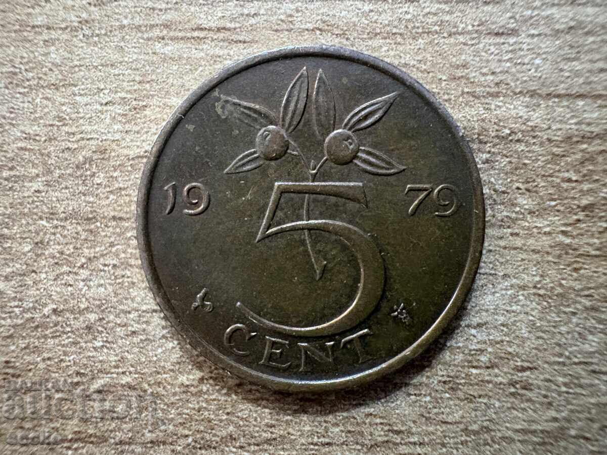 Нидерландия - 5 цента (1979) Нидерландия - 5 цента (1979)