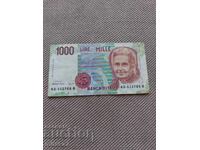1000 λιρέτες 1990, Ιταλία