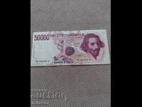 50000 λιρέτες 1984, Ιταλία